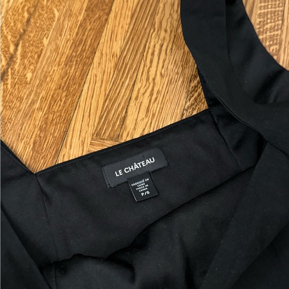 Le château black mini dress size small - Picture 6 of 6